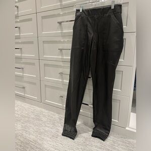 Spanx Leather joggers